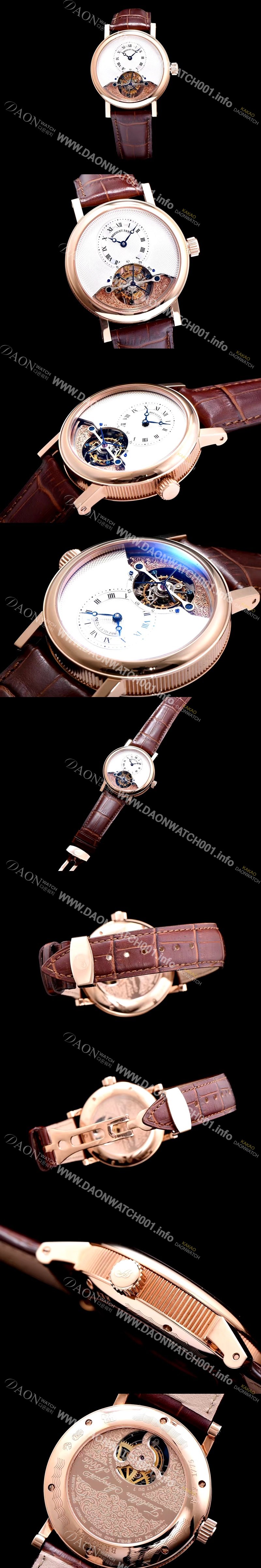 미러급 브레게 남성용 클래식 그랜드 컴플리케이션 투어빌론 무브먼트 BRG4210 Ⅳ