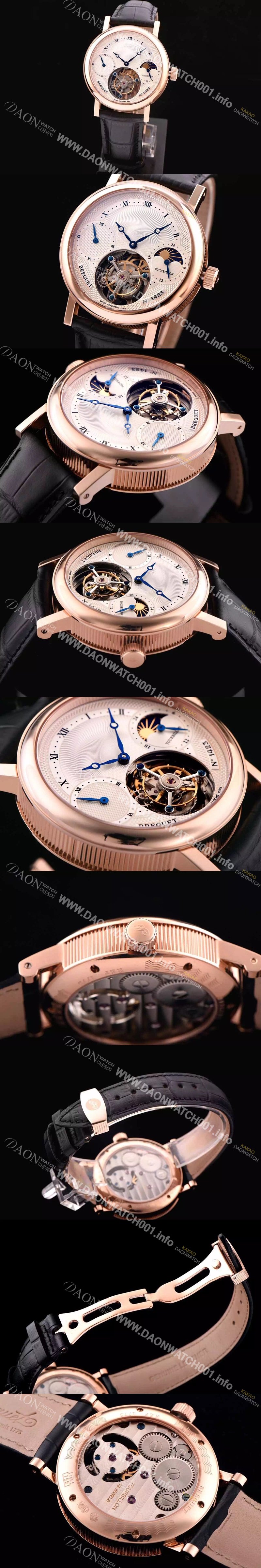 미러급 브레게 남성용 클레식 그랜드 컴플리케이션 투어빌론 BRG4240 Ⅳ