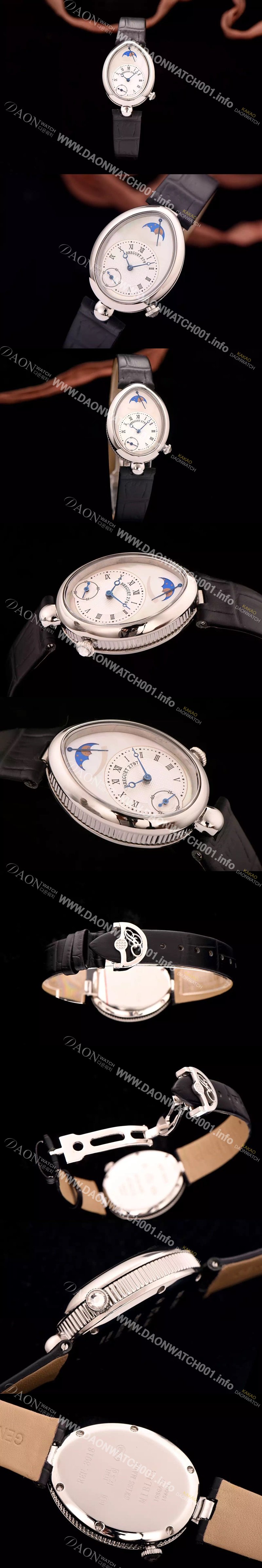 미러급 브레게 여성용 헤리티지 2797 시리즈 쿼츠 화이트다이얼 BRG4230 Ⅳ