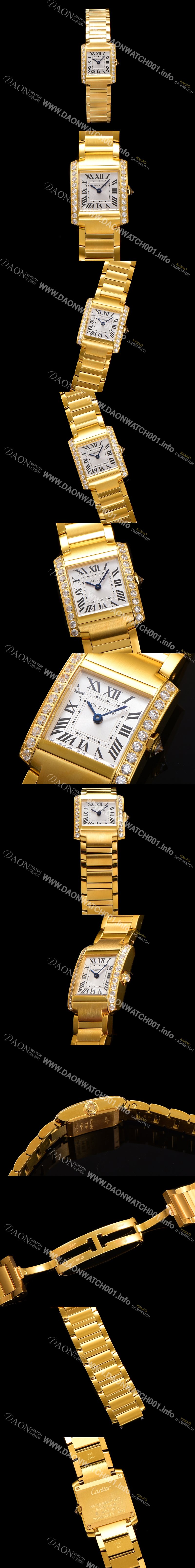 미러급 까르띠에 여성용 탱크 WJTA0039