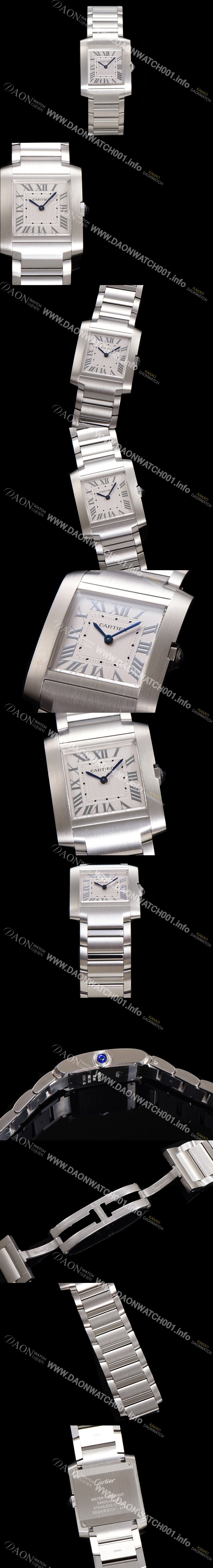 미러급 까르띠에 남성용 신상 UP! 탱크 WSTA0074