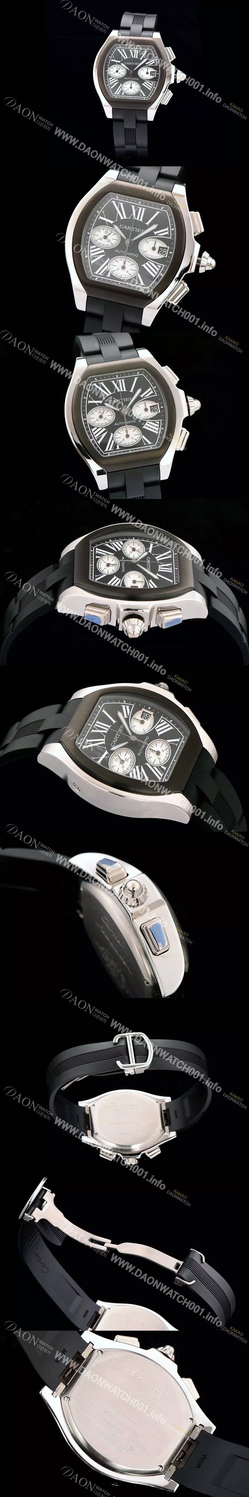 미러급 까르띠에 남성용 로드스터 크로노그래프 다이얼 CAR0311 Ⅳ