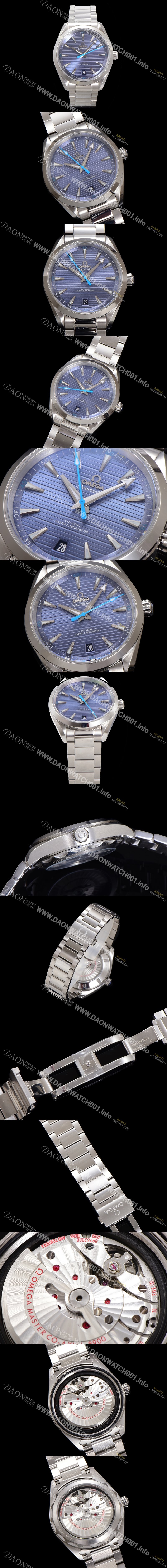 미러급 오메가 남성용 씨마스터 220.10.41.21.03.002 아쿠아테라 코-액시얼 41mm 오토매틱 Cal.8900 타입 블루 다이얼 omg20236 Ⅳ