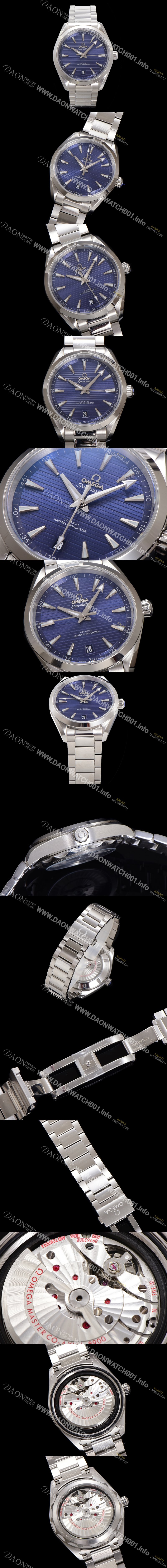 미러급 오메가 남성용 씨마스터 220.10.41.21.03.004 아쿠아테라 코-액시얼 41mm 오토매틱 Cal.8900 타입 블루 다이얼 omg20238 Ⅳ