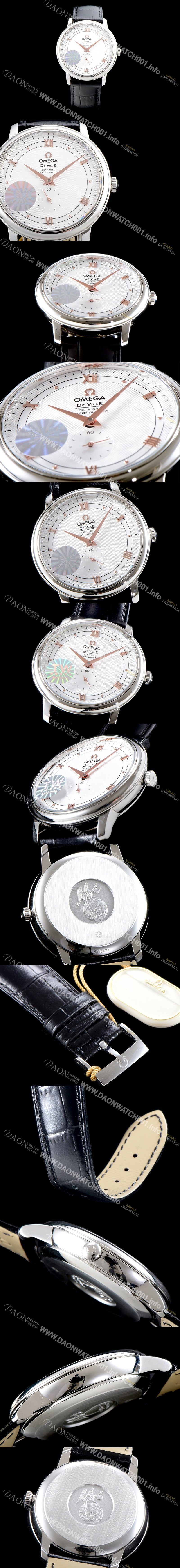 미러급 오메가 남성용 드빌 프레스티지 424.13.39.20.02.001