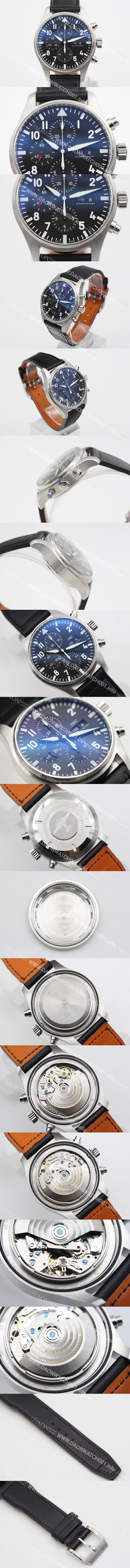 미러급 아이더블유씨 남성용 탑건 IW377709 블랙 다이얼 오토매틱 무브먼트 IWC0254 Ⅳ