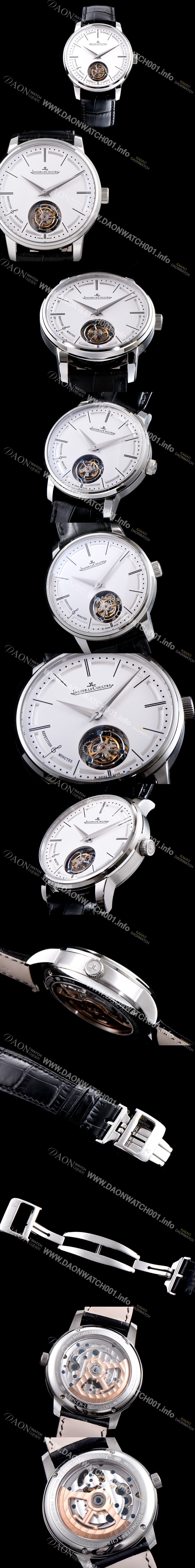 미러급 예거르쿨트르 남성용 마스터 울트라 씬 1313520 미닛 리피터 플라잉 투르비옹 화이트 다이얼 아시안 투어빌론 탑재 무브먼트 JAG0412 Ⅳ