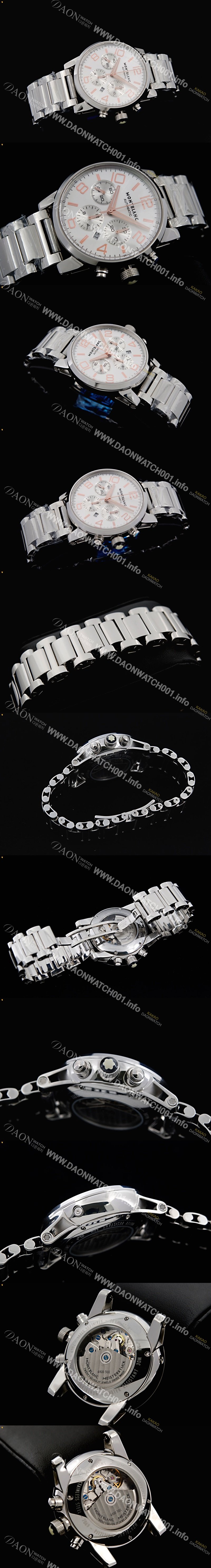 미러급 몽블랑 남성용 몽블랑 타임워커 크로노그래프 오토메틱 MON4224 Ⅳ