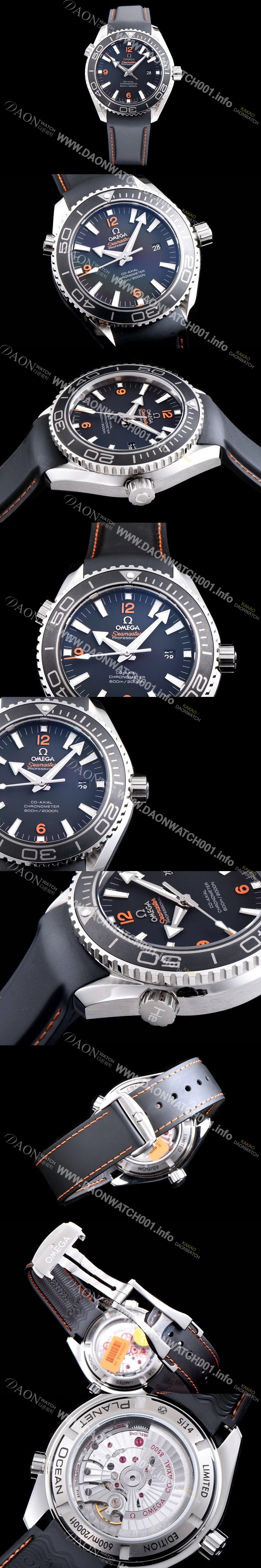 미러급 오메가 남성용 신형 다이버 세라믹 배젤 업그레이드!! 시마스터 플래닛 오션 600M 232.32.46.21.01.005 코-액시얼 45.5MM 마스터 크로노미터 블랙 다이얼 오토매틱 무브먼트 OMG05045 Ⅳ