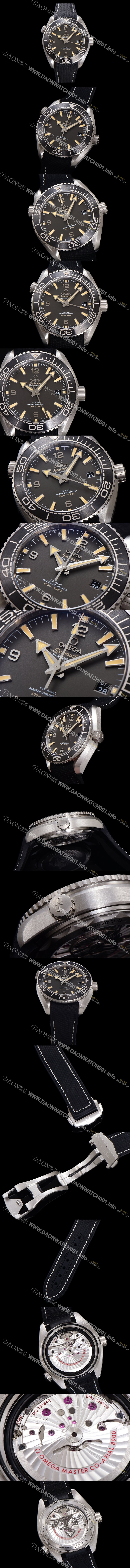 미러급 오메가 남성용 씨마스터 신제품 215.32.44.21.01.002 플래닛 오션 600m 코-액시얼 마스터 크로노미터 43.5mm 오토매틱 Cal.8900 타입 우레탄줄 딤그레이 다이얼 omg20252 Ⅳ