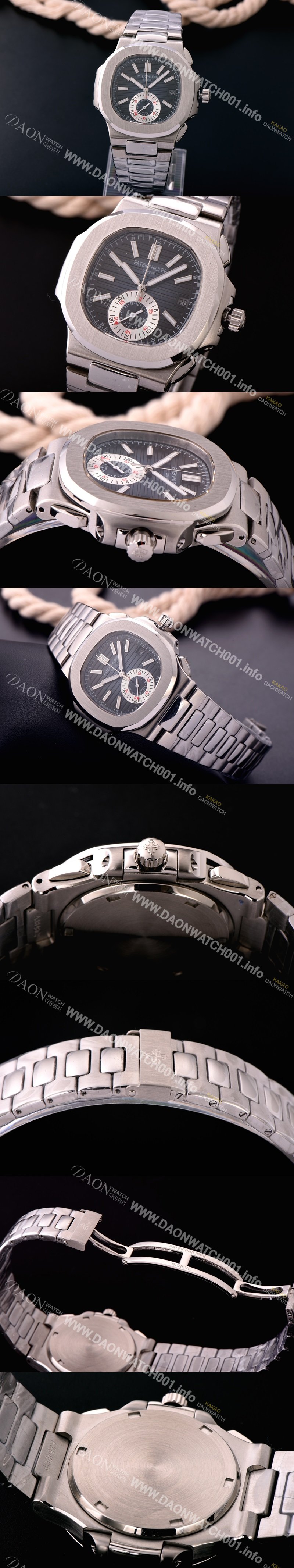 미러급 파텍필립 노틸러스 스위스 쿼츠 블루 다이얼 PAT0425 Ⅳ