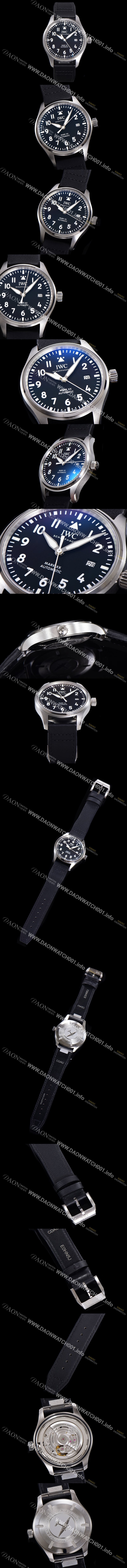 미러급 아이더블유씨 남성용시계 1:1수제공정형 마크18 !! 파일럿 IW328201 마크18 오토매틱 32111타입 40mm 가죽줄 블랙 다이얼 iwc19264 Ⅳ