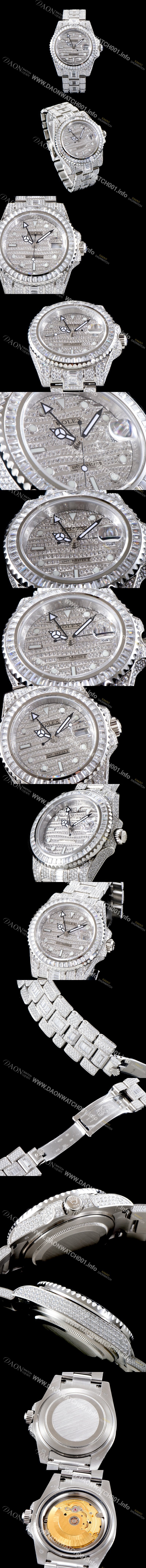 미러급 로렉스 남성용 최신버전 지엠티 마스터II 116769TBR-74779B 1:1수공셋팅 일본산주얼!! 바게트