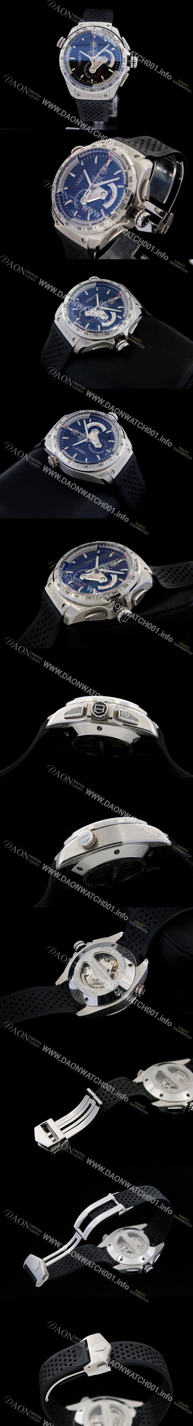 미러급 태그호이어 남성용 그랜드 까레라 칼리버 36 RS 블랙다이얼 wa TAG4240 Ⅳ