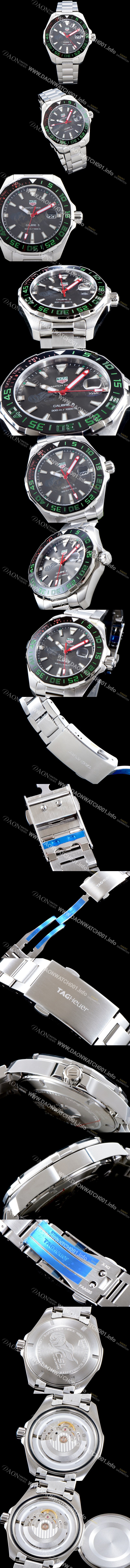 미러급 태그호이어 남성용 아쿠아레이서 칼리버5 WAY201D.BA0927