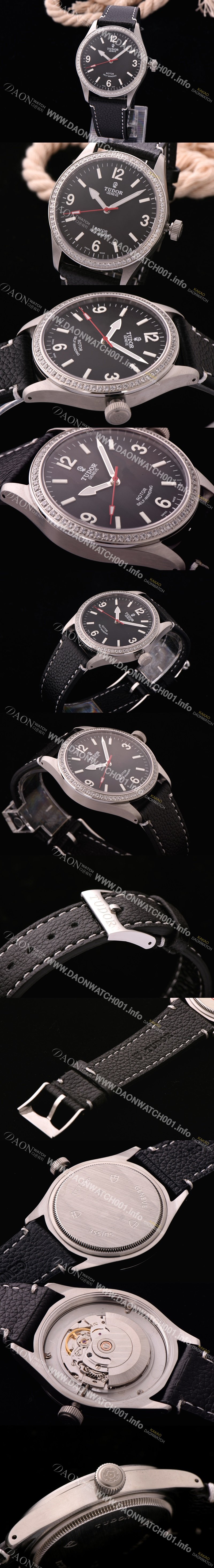 미러급 튜더 남성용 헤리티지 블랙 다이얼 오토매틱 무브먼트 TUD4240 Ⅳ