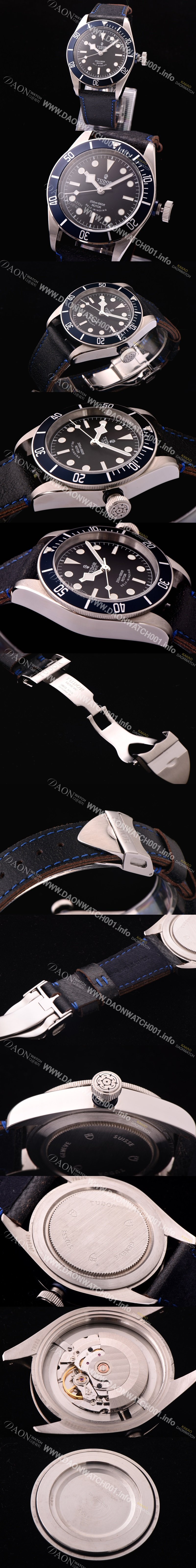 미러급 튜더 남성용 헤리티지 블랙베이 브레이슬릿 블랙다이얼 TUD4200 Ⅳ