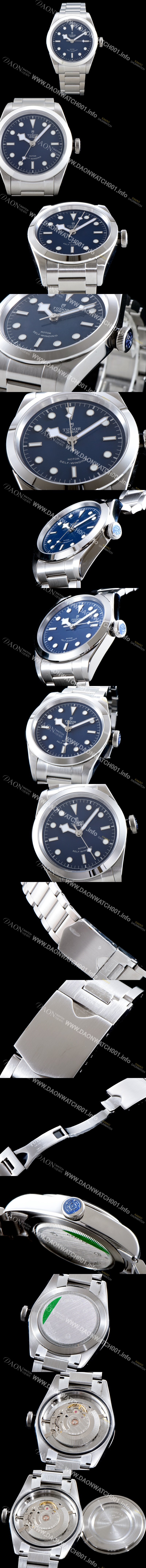 미러급 튜더 남성용 '그래미 퀸' 레이디 가가 시계!! 튜더 블랙 베이 M79500-0004