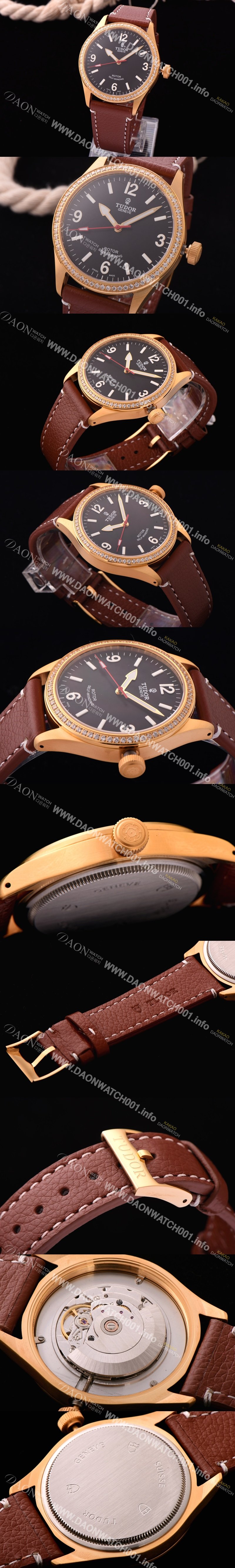 미러급 튜더 남성용 헤리티지 블랙 다이얼 오토매틱 무브먼트 TUD4220 Ⅳ