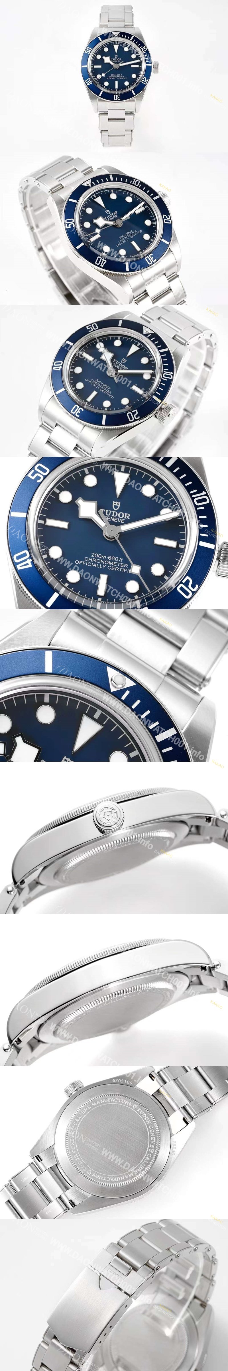 미러급 튜더 남성용 헤리티지 M79030b-0001 블랙 베이 39mm 피프티에이트 오토매틱 무브먼트 블루 다이얼 tud5124 Ⅳ