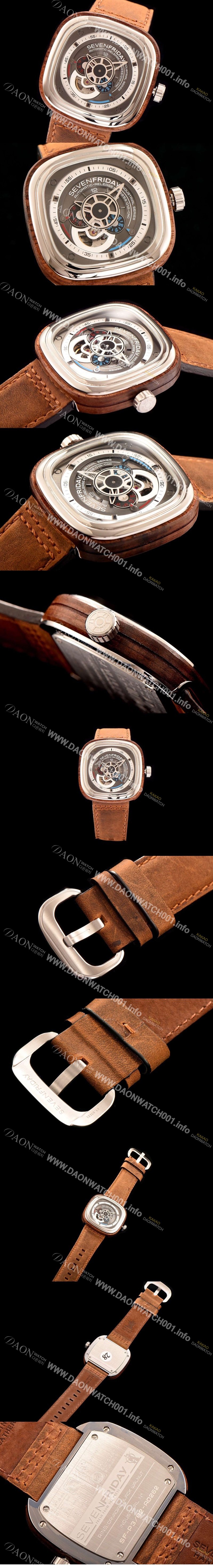 미러급 세븐프라이데이 남성용 1:1 베스트 에디션 그레이 다이얼 오토매틱 무브먼트 SEV4241 Ⅳ