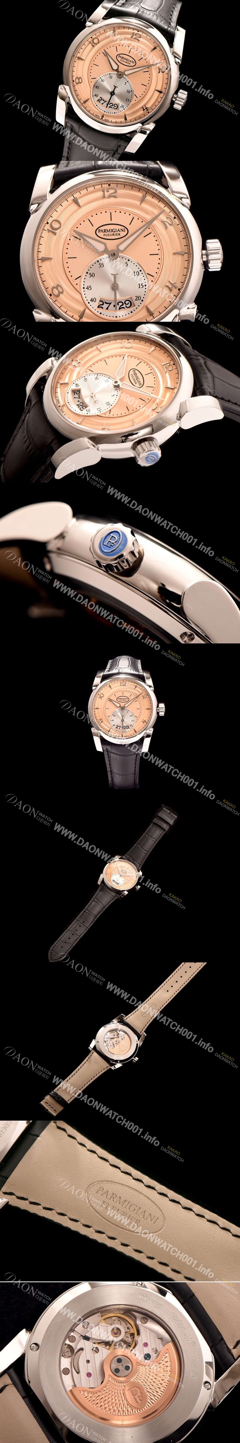 미러급 파르미지아니 남성용 톤다 PF012503.01 베이지 다이얼 실버 서브 다이얼 오토매틱 무브먼트 PAR4241 Ⅳ