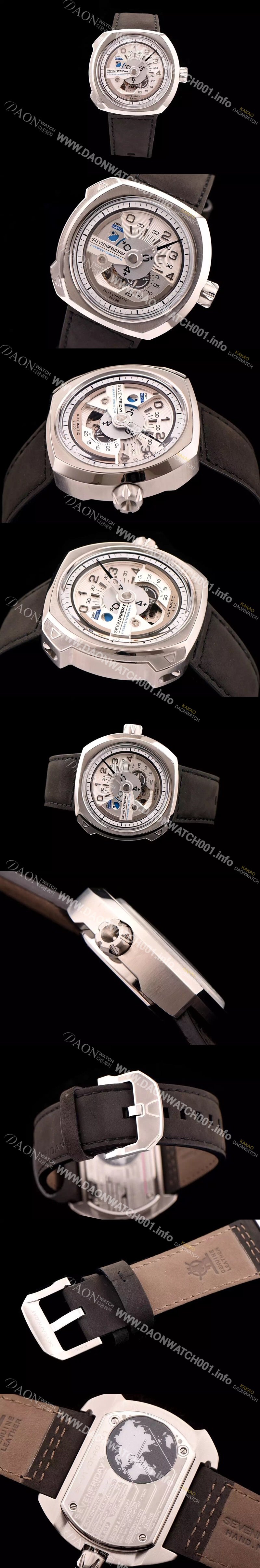 미러급 세븐프라이데이 남성용 1:1 베스트 에디션 G화이트 다이얼 오토매틱 무브먼트 SEV4243 Ⅳ