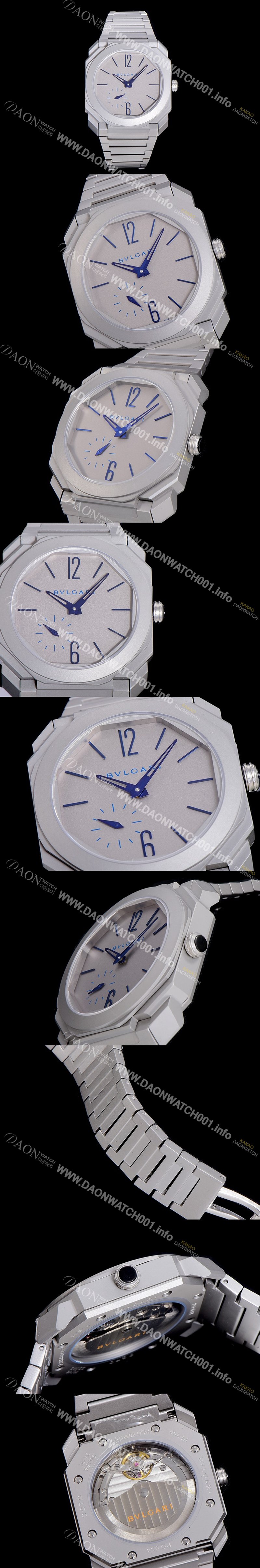 미러급 불가리남성용 초특가 한정판 옥토 피니시모 티타늄소재 40미리 오토매틱 그레이 다이얼 BVL16271 Ⅳ