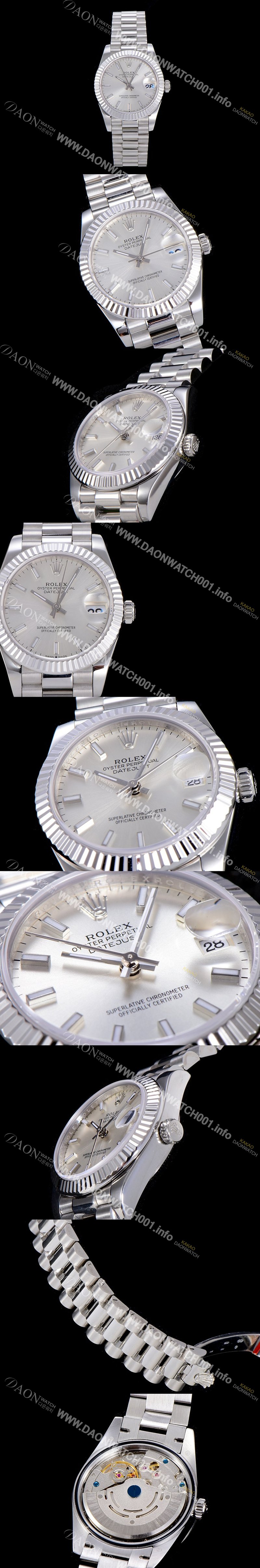 미러급 로렉스여성용 레이디 데이져스트 31mm 오토매틱 그레이다이얼 ROL34480 Ⅳ