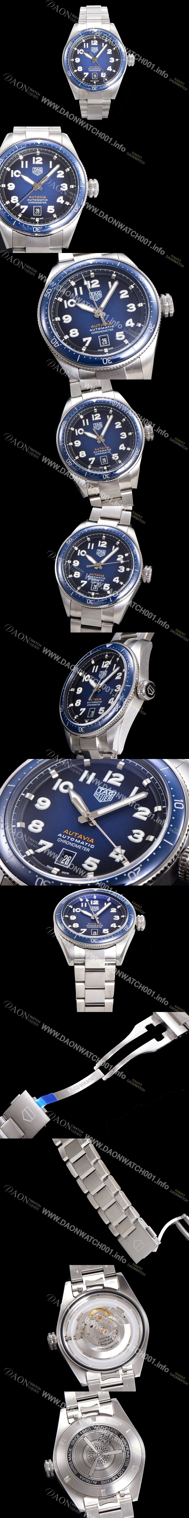 미러급 태그호이어 남성용 오타비아 WBE5116 베스트에디션 오토매틱 42미리 블루다이얼 TAG73814 Ⅳ