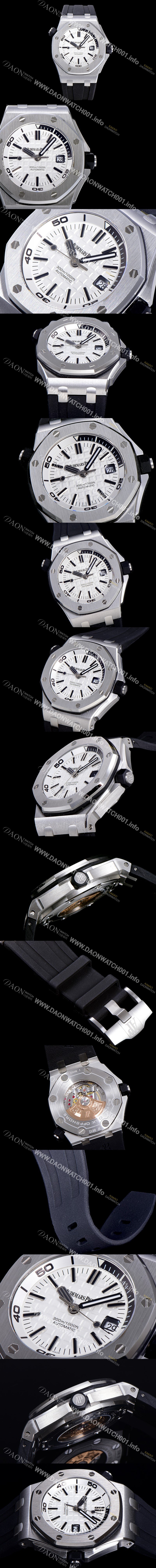 미러급 오데마피게 남성용 옐로 세라믹 다이버!!로얄오크 오프쇼어15710ST.OO.A038CA.01 옐로 와플 다이얼 오토매틱 무브먼트 AUD12313 Ⅳ