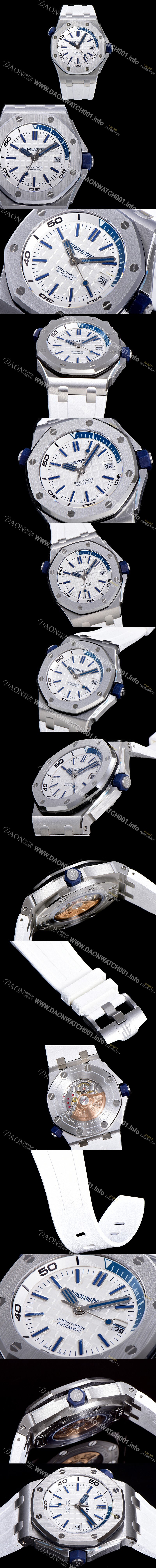 미러급 오데마피게 남성용 옐로 세라믹 다이버!!로얄오크 오프쇼어15710ST.OO.A038CA.01 옐로 와플 다이얼 오토매틱 무브먼트 AUD12239 Ⅳ