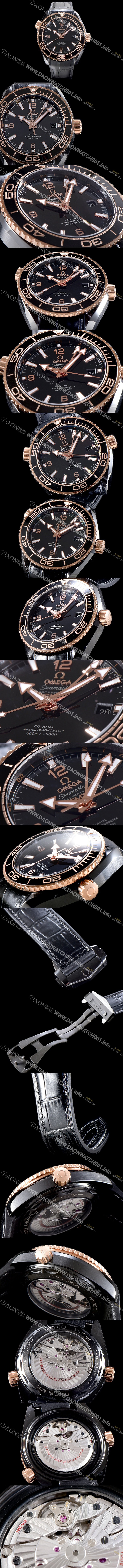미러급 오메가 남성용 시마스터 215.63.46.22.01.001 지엠티 600m 칼리버 블랙다이얼 OMG09385 Ⅳ