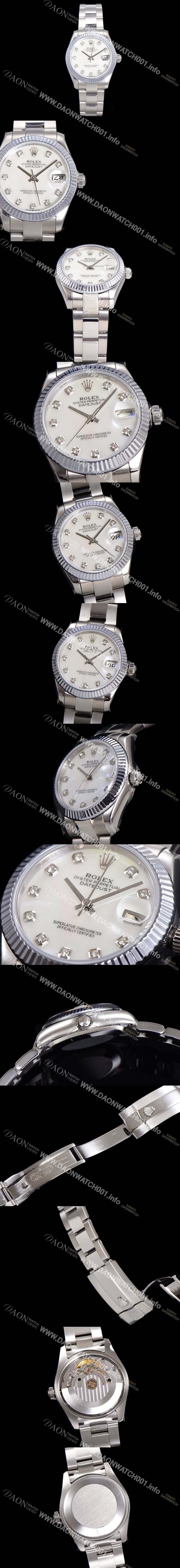 미러급 로렉스 여성용 데이져스트 오이스터 31mm 레이디 오토매틱 3열 브레이슬릿 메탈줄 자게다이얼 rol56387 Ⅳ