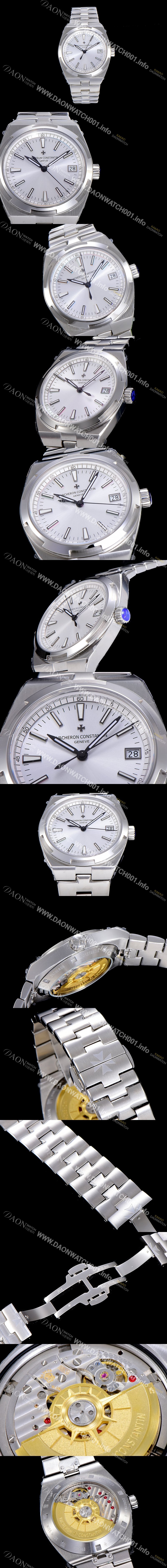 미러급 바쉐런 콘스탄틴 남성용 오버시즈 4500V/210A-B126 오토매틱 무브먼트 41mm 화이트 다이얼 vac1139 Ⅳ