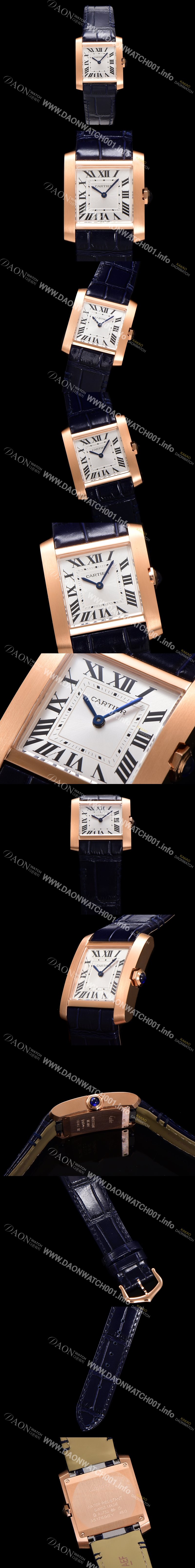 미러급 까르띠에 남성용 탱크 WGTA0281