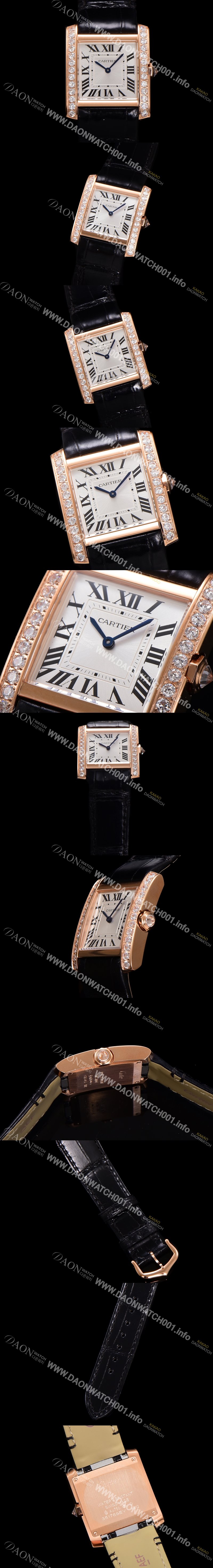 미러급 까르띠에 남성용 탱크 WJTA0050