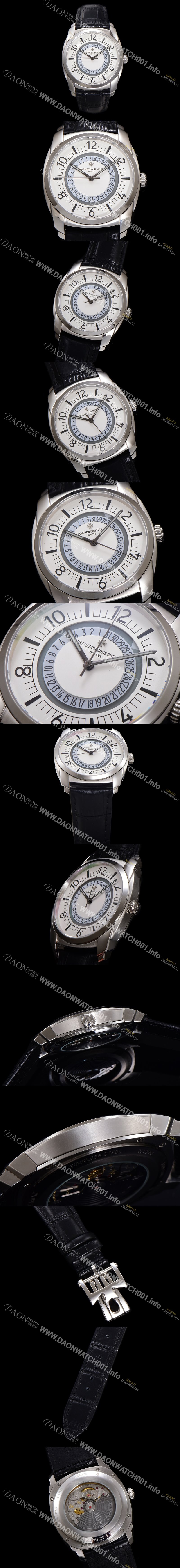 미러급 바쉐론 콘스탄틴 남성용 케드릴셀프 와인딩 4500S/000A-B195 41mm 오토매틱 Cal. 5100/1 타입 화이트 다이얼 vac1156 Ⅳ