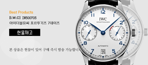 IWC 포루투기즈 7데이즈 은장 iw501702