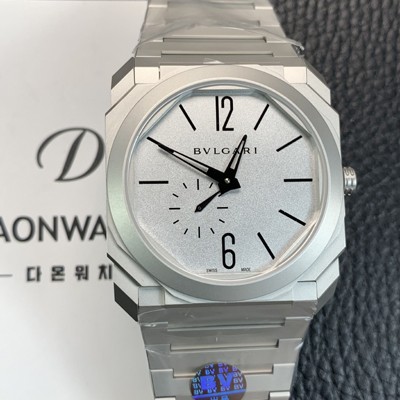 미러급 불가리 남성용 2018년 출시 불가리신상 MD추천모델! 옥토 피니씨모 오토매틱 100% 티타늄소재 BVL4310 Ⅳ