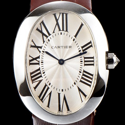 미러급 까르띠에 여성용 베누아 스위스 쿼츠 화이트 다이얼 CAR0305 Ⅳ