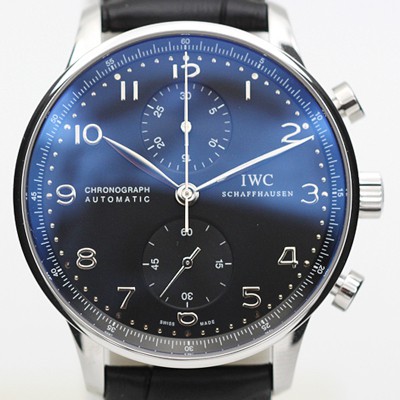 미러급 아이더블유씨 남성용 2017년 업그레이드! 포르투기즈 IW371447 블랙 다이얼 IWC0240 Ⅳ