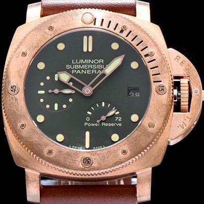 미러급 파네라이 남성용 서브머시블 PAM00507 오토매틱 Cal.P9000 무브먼트 다크그린 다이얼  PAN1221 Ⅳ