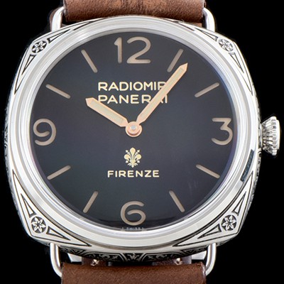 미러급 파네라이 남성용 라디오미르 PAM00604 오토매틱 Cal.P.3000 무브먼트 블랙 다이얼 PAN1223 Ⅳ