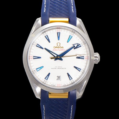 미러급 오메가 남성용 씨마스터 220.12.41.21.02.004 아쿠아테라 150m 마스터 코-액시얼 라이더 컵 41mm 오토매틱 Cal.8900 타입 실버 다이얼 omg20239 Ⅳ