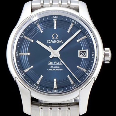 미러급 오메가 남성용 드빌 431.33.41.21.03.001 오토매틱 8500무브먼트 블루 다이얼 OMG0131 Ⅳ