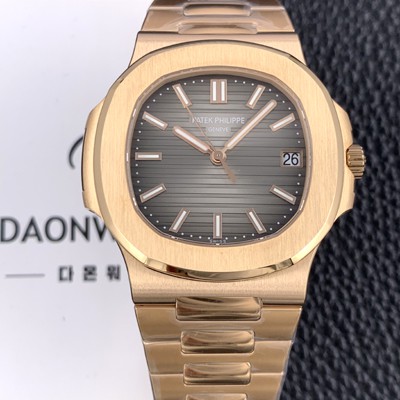 미러급 파텍필립 남성용 노틸러스 5711/1R-001 암스테르담 빈티지 18k로즈골드 Cal.26-330타입무브 오토매틱 40미리 브라운다이얼 PAT70968 Ⅳ