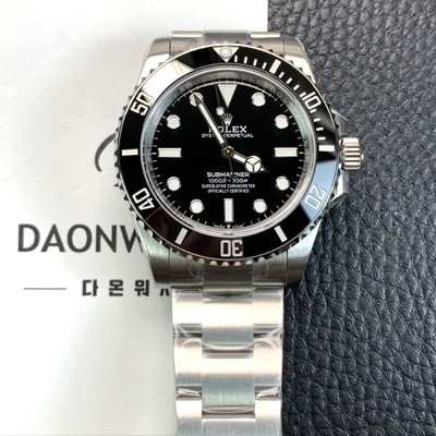 미러급 로렉스 남성용 신상/업데이트!!! m124060 서버마리너 41mm 블랙 다이얼 Cal.3230 오토매틱 무브먼트 ROL1002 Ⅳ
