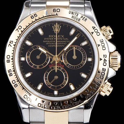 미러급 로렉스 남성용 최상급 퀄리티 데이토나 116503 18K 옐로골드 포금 제품!! 크로노그래프 18K 옐로골드 투톤 콤비 블랙 다이얼 오토매틱 무브먼트 ROL0304 Ⅳ