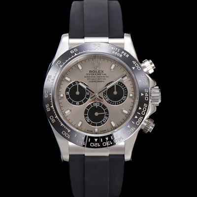 미러급 로렉스 남성용 1:1수제공정형 New 데이토나 M116519ln-0027 세라믹 베젤 40mm 크로노그래프 오토매틱 Cal.4130 무브먼트 그레이 다이얼 rol5383 Ⅳ